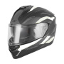 Casque Integral NOX N304S Revo Mat Black White