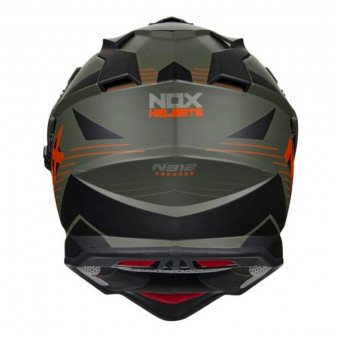 NOX N312 Extend Matt Kaki Orange