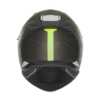NOX N401 Crower Matt Black Yellow