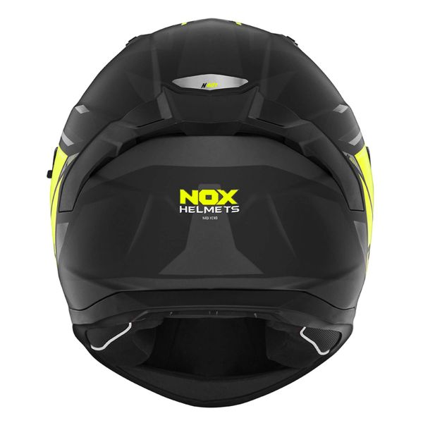 NOX N401 Xeno Matt Black Neon Yellow + Kit Bluetooth 5S Solo