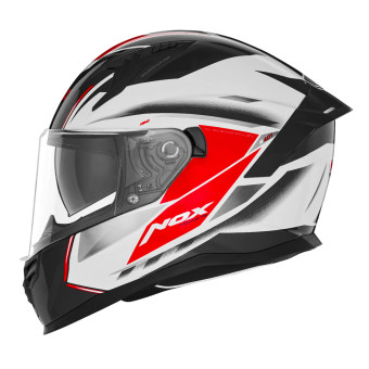 NOX N401 Xeno White Red + Kit bluetooth 5R Lite Solo