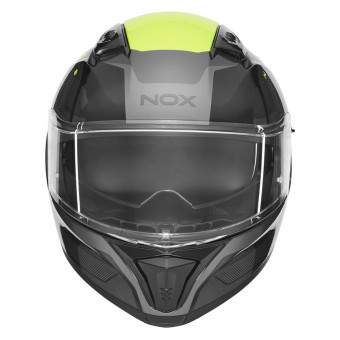 NOX N402 Mentor Black Yellow Shiny