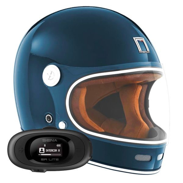 Integral NOX Revenge Blue Petrole + Kit bluetooth 5R Lite