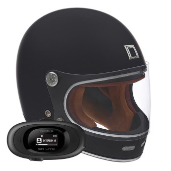 Integral NOX Revenge Matt Black + Kit bluetooth 5R Lite