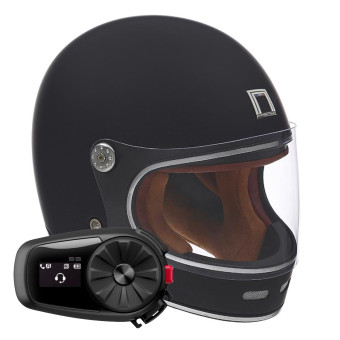 Integral NOX Revenge Matt Black + Kit Bluetooth 5S Solo