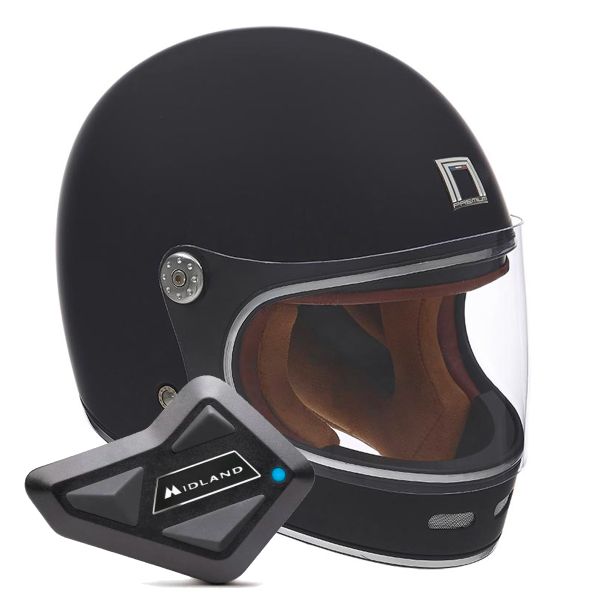 Integral NOX Revenge Matt Black + Kit Bluetooth BT Mini