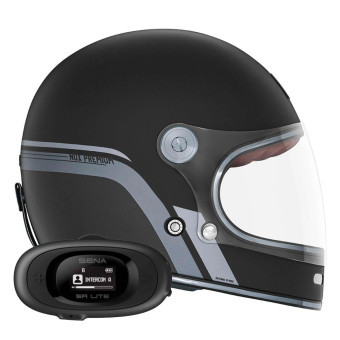 Integral NOX Revenge Strobe Matt Black Titanium + Kit bluetooth 5R Lite