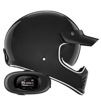 Integral NOX Seventy II Shiny Black + Kit bluetooth 5R Lite