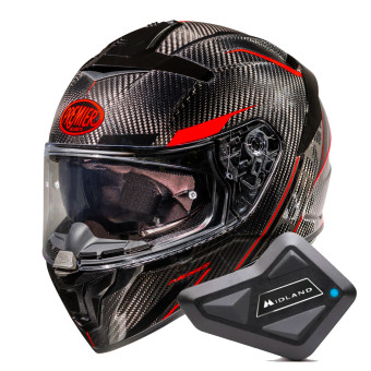 Integral Premier Devil Carbon ST2 + Kit Bluetooth BT Mini