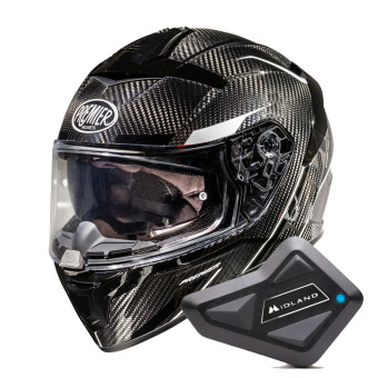 Integral Premier Devil Carbon ST8 + Kit Bluetooth BT Mini
