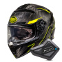 Casque Integral Premier Devil Carbon STY + Kit Bluetooth BT Mini