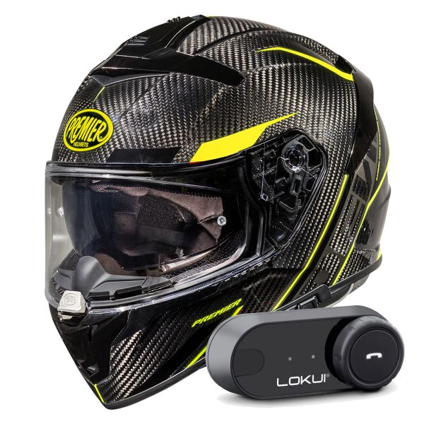 Integral Premier Devil Carbon STY + Kit Bluetooth Lokui K30