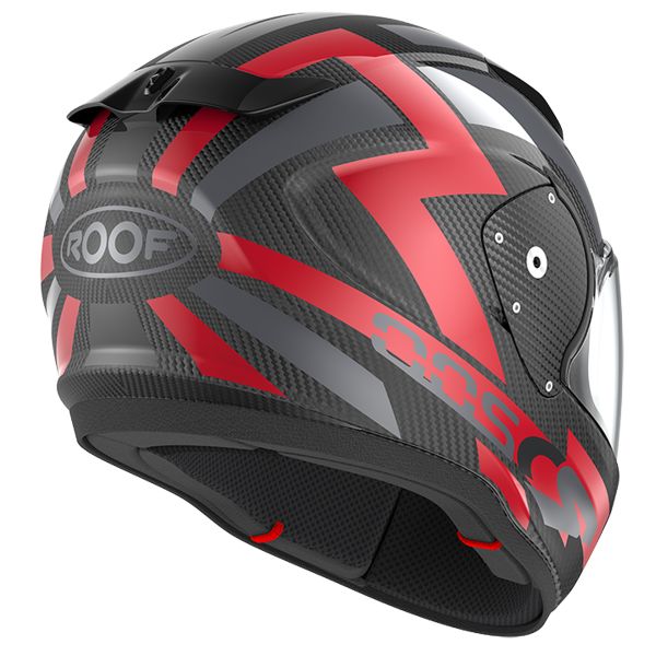 Roof RO200 Carbon Suzuka Red Metal E22-06