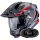 Pack ADF 9000 Air Feat Black Silver Red + Kit bluetooth 5R Lite