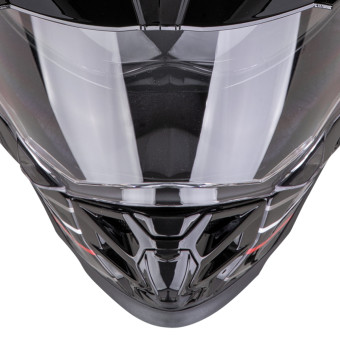 Scorpion ADF 9000 Air Feat Schwarz Silber Rot