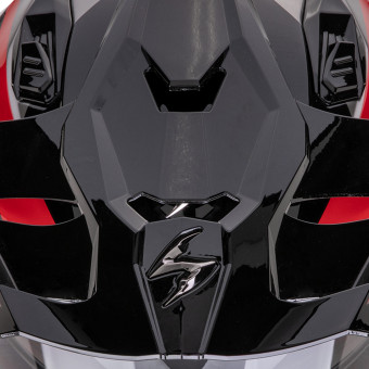 Scorpion ADF 9000 Air Feat Schwarz Silber Rot