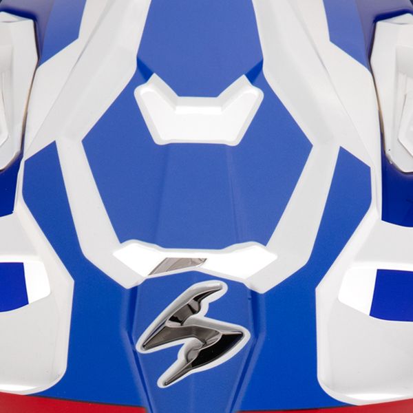 Scorpion ADF 9000 Air Patrol White Blue Red