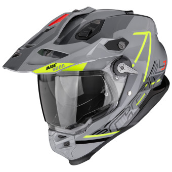 Integral Scorpion ADF 9000 Air Summit Silver Neon Yellow