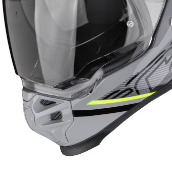 Scorpion ADF 9000 Air Summit Silver Neon Yellow