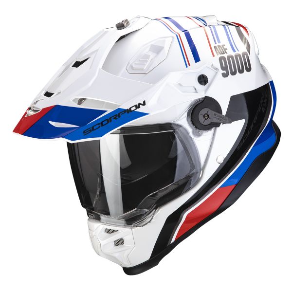 Integral Scorpion ADF 9000 Air Desert White Blue Red Integral Scorpion ADF 9000 Air Desert White Blue Red