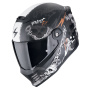 Casque Integral Scorpion Covert FX Skullz Black Grey Red