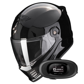 Integral Scorpion Covert FX Solid Black + Kit bluetooth 5R Lite