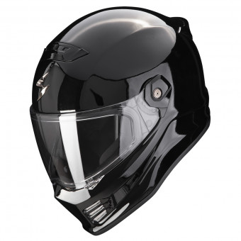 Scorpion Covert FX Solid Black + Kit bluetooth 5R Lite