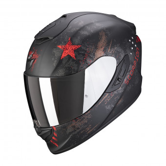 Casque Integral Scorpion Exo 1400 Air Asio Matt Black Red Casque Integral Scorpion Exo 1400 Air Asio Matt Black Red
