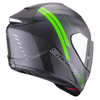 Scorpion Exo 1400 Air Carbon Air Drik Matt Black Green