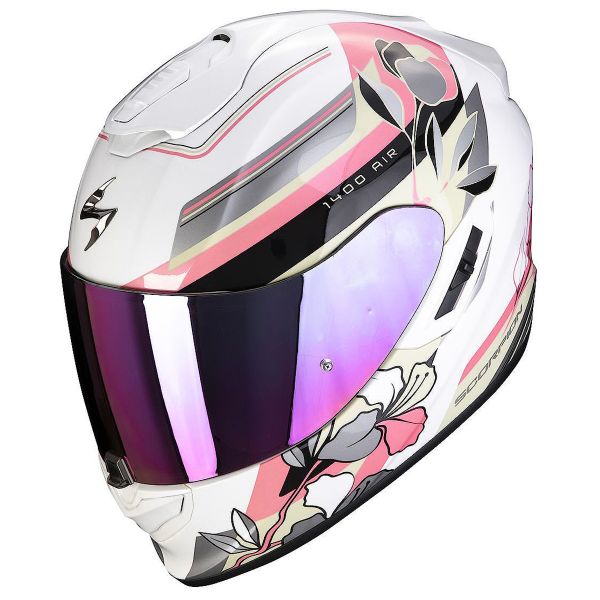 Integral Scorpion Exo 1400 Evo Air Gaia Pearl White Pink Green