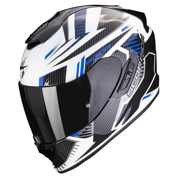 Integral Scorpion Exo 1400 Evo Air Shell White Blue