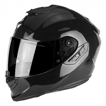 Scorpion Exo 1400 Evo Air Solid Black + Intercom Sena SMH5
