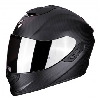 Scorpion Exo 1400 Evo Carbon Air Solid Matt Black + Intercom Sena SMH5