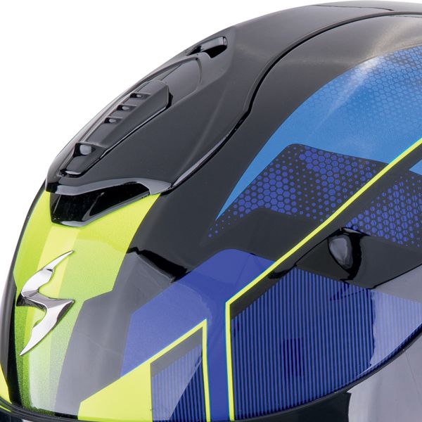 Scorpion Exo 1400 Evo II Air Intensio Black Blue