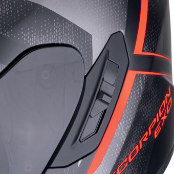 Scorpion Exo 1400 Evo II Air Intensio Matt Red + Kit bluetooth Exo-Com Link-1C