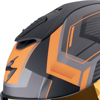 Scorpion Exo 1400 Evo II Air Linart Matt Orange + Kit bluetooth Exo-Com Link-1C