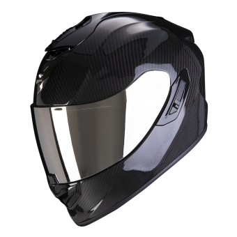 Scorpion Exo 1400 Evo II Carbon Air Black + Kit Bluetooth 5S Solo