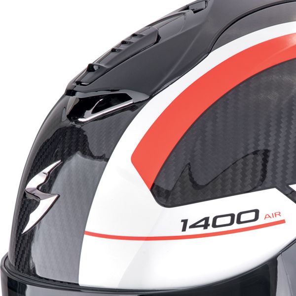 Scorpion Exo 1400 Evo II Carbon Air Enko Black Red White