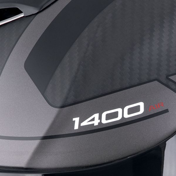 Scorpion Exo 1400 Evo II Carbon Air Enko Matt + Kit bluetooth Exo-Com Link-1C