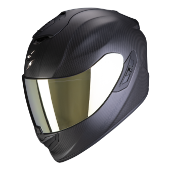 Scorpion Exo 1400 Evo II Carbon Air Matt Black + Kit bluetooth 5R Lite Solo