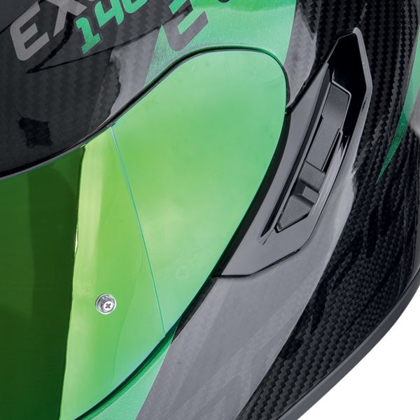Scorpion Exo 1400 Evo II Carbon Air Platted Black Green