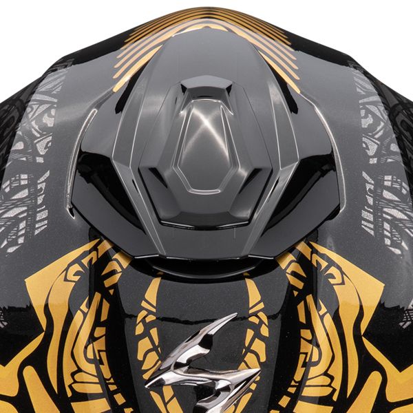 Scorpion Exo 1500 Air Apus Black Grey Gold