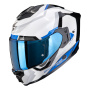 Casque Integral Scorpion Exo 1500 Air Arena White Blue