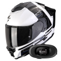 Pack Exo 1500 Air Dual White Black Blue + Kit bluetooth 5R Lite Solo