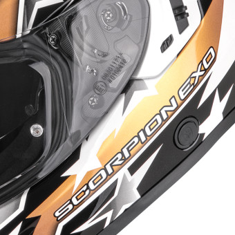 Scorpion Exo 1500 Air Etoile White Black Gold