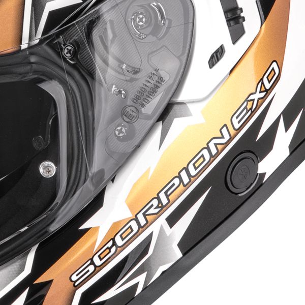 Scorpion Exo 1500 Air Etoile White Black Gold