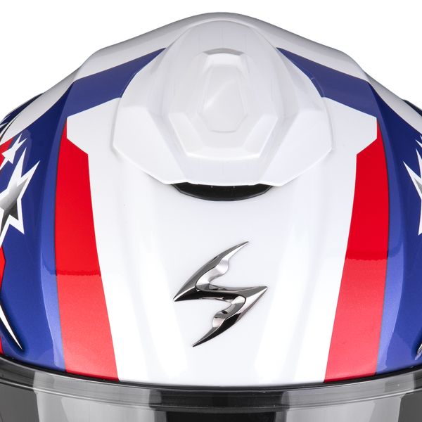 Scorpion Exo 1500 Air Etoile White Blue Red