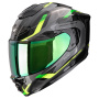Casque Integral Scorpion Exo 1500 Air Sleek Black Green