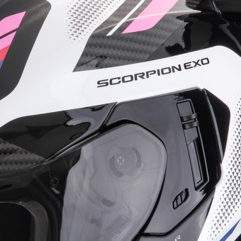Scorpion Exo 1500 Air Sleek White Black Pink