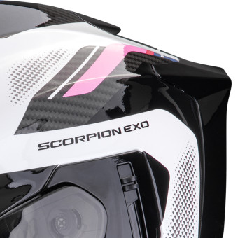 Scorpion Exo 1500 Air Sleek White Black Pink